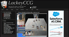 Desktop Screenshot of lackeyccg.com